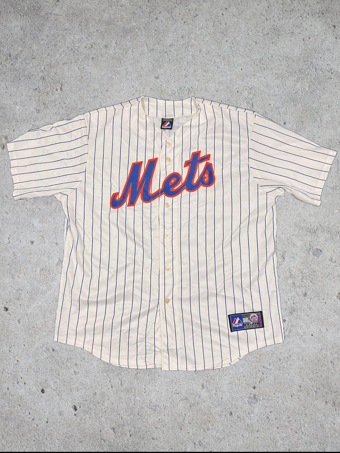 New York Mets Vintage Playing Jersey XL